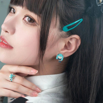 Hatsune Miku 39 Future Appointment Shaker Earrings